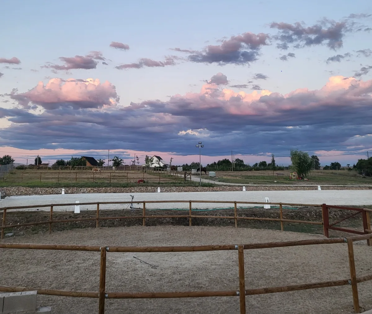 Picadero circular de 18 metros en GR Quality Dressage